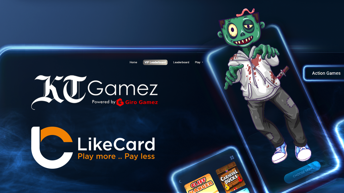 لايك كارد ومنصة KT Gamez